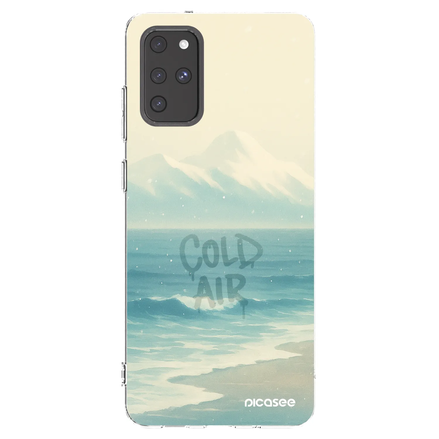 Picasee silikónový prehľadný obal pre Samsung Galaxy S20+ G985F - COLD AIR