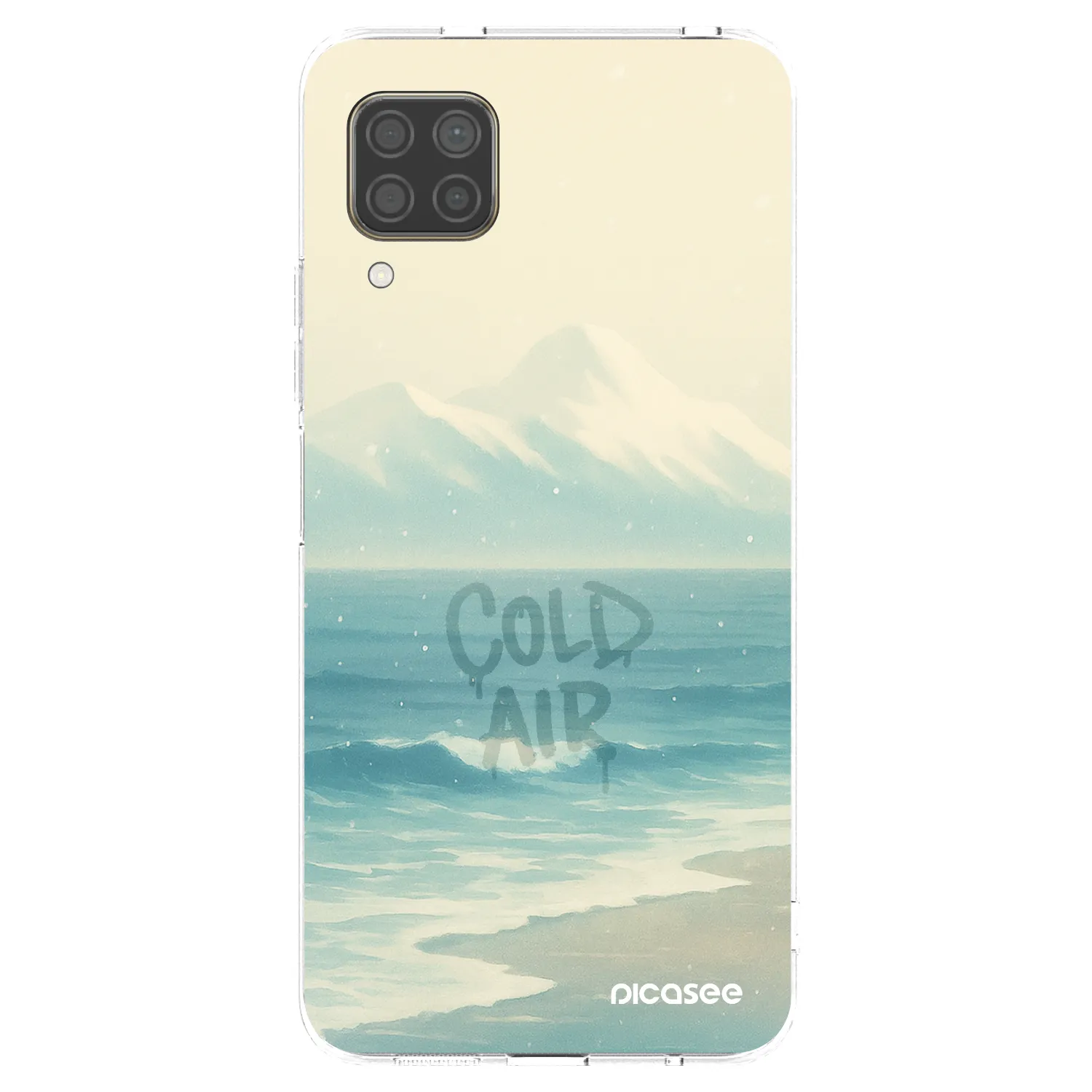 Picasee silikónový prehľadný obal pre Huawei P40 Lite - COLD AIR