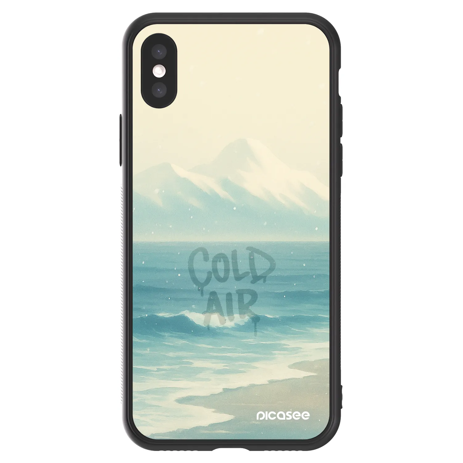 Picasee ULTIMATE CASE pro Apple iPhone X/XS - COLD AIR