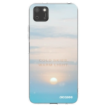 Picasee silikónový prehľadný obal pre Huawei Y5P - COLD SKIES