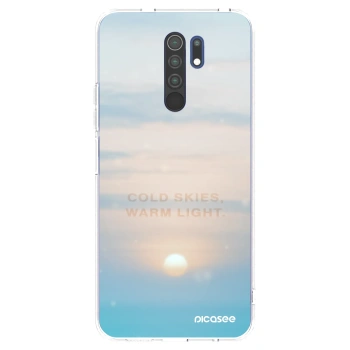 Picasee silikónový prehľadný obal pre Xiaomi Redmi 9 - COLD SKIES