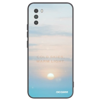 Picasee silikónový čierny obal pre Xiaomi Poco M3 - COLD SKIES