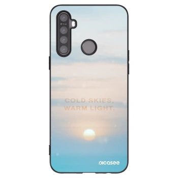 Picasee silikónový čierny obal pre Realme 6i - COLD SKIES