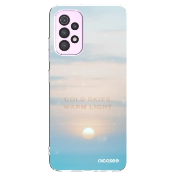 Picasee silikónový prehľadný obal pre Samsung Galaxy A32 5G A326B - COLD SKIES