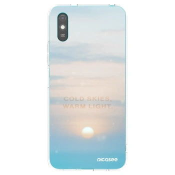 Picasee silikónový prehľadný obal pre Xiaomi Redmi 9AT - COLD SKIES
