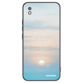 Picasee silikónový čierny obal pre Xiaomi Redmi 9AT - COLD SKIES