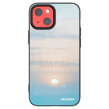 Picasee silikónový čierny obal pre Apple iPhone 13 mini - COLD SKIES
