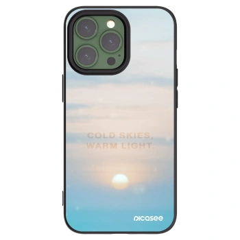 Picasee silikónový čierny obal pre Apple iPhone 13 Pro - COLD SKIES