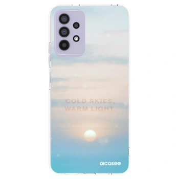 Picasee silikónový prehľadný obal pre Samsung Galaxy A32 4G SM-A325F - COLD SKIES