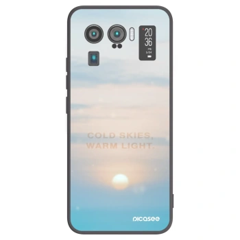 Picasee silikónový čierny obal pre Xiaomi Mi 11 Ultra - COLD SKIES