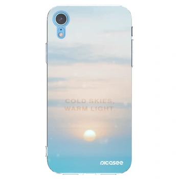 Picasee silikónový prehľadný obal pre Apple iPhone XR - COLD SKIES