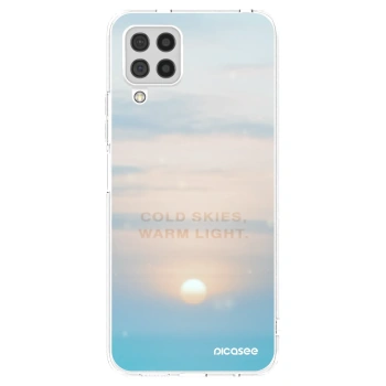 Picasee silikónový prehľadný obal pre Samsung Galaxy A22 A225F 4G - COLD SKIES