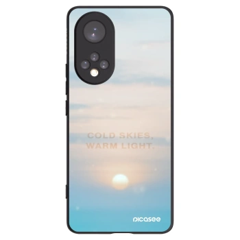 Picasee silikónový čierny obal pre Honor 50 5G - COLD SKIES