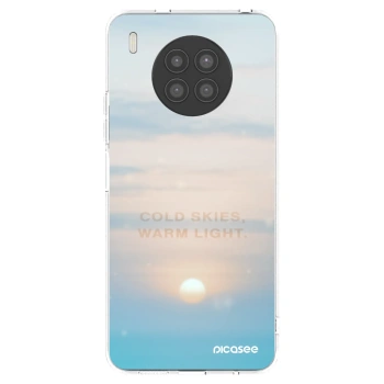 Picasee silikónový prehľadný obal pre Huawei Nova 8i - COLD SKIES