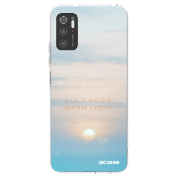Picasee silikónový prehľadný obal pre Xiaomi Poco M3 Pro 5G - COLD SKIES