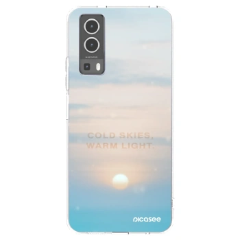 Picasee silikónový prehľadný obal pre Vivo Y72 5G - COLD SKIES