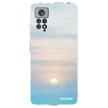 Picasee silikónový prehľadný obal pre Xiaomi Redmi Note 11 - COLD SKIES