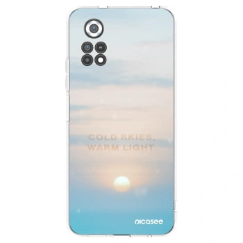Picasee silikónový prehľadný obal pre Xiaomi Poco X4 Pro 5G - COLD SKIES