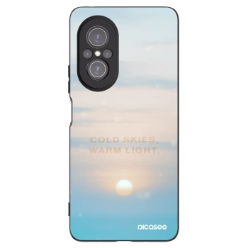 Picasee silikónový čierny obal pre Huawei Nova 9 SE - COLD SKIES
