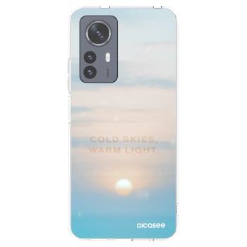 Picasee silikónový prehľadný obal pre Xiaomi 12 Pro - COLD SKIES