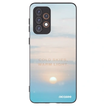 Picasee silikónový čierny obal pre Samsung Galaxy A33 5G A336 - COLD SKIES