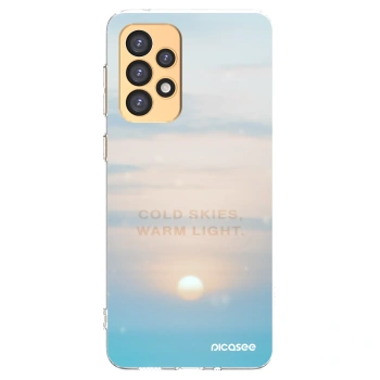 Picasee silikónový prehľadný obal pre Samsung Galaxy A33 5G A336 - COLD SKIES