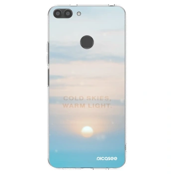 Picasee silikónový prehľadný obal pre Huawei P Smart - COLD SKIES