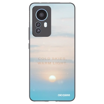Picasee silikónový čierny obal pre Xiaomi 12T Pro - COLD SKIES