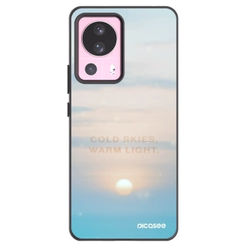 Picasee silikónový čierny obal pre Xiaomi 13 Lite - COLD SKIES