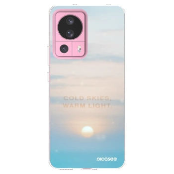 Picasee silikónový prehľadný obal pre Xiaomi 13 Lite - COLD SKIES