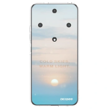 Picasee silikónový prehľadný obal pre Honor Magic5 Lite 5G - COLD SKIES