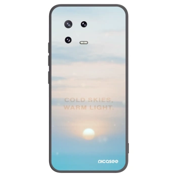 Picasee silikónový čierny obal pre Xiaomi 13 Pro - COLD SKIES