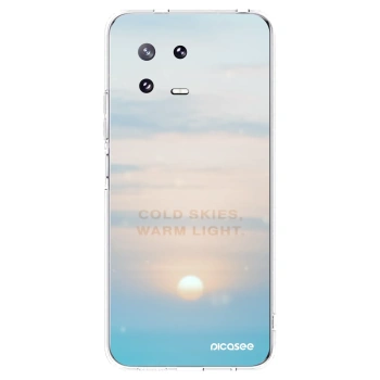 Picasee silikónový prehľadný obal pre Xiaomi 13 Pro - COLD SKIES