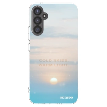 Picasee silikónový prehľadný obal pre Samsung Galaxy A34 5G A346B - COLD SKIES