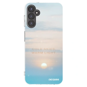 Picasee silikónový prehľadný obal pre Samsung Galaxy A14 4G A145R - COLD SKIES