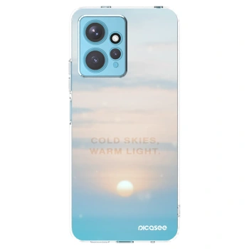 Picasee silikónový prehľadný obal pre Xiaomi Redmi Note 12 4G - COLD SKIES