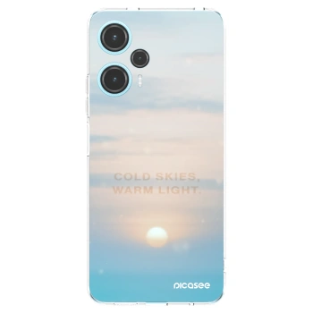 Picasee silikónový prehľadný obal pre Xiaomi Poco F5 - COLD SKIES