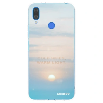 Picasee silikónový prehľadný obal pre Huawei Nova 3 - COLD SKIES