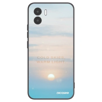 Picasee silikónový čierny obal pre Xiaomi Redmi A2 - COLD SKIES