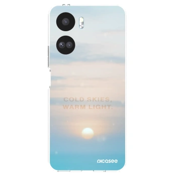 Picasee silikónový prehľadný obal pre Honor 90 Lite 5G - COLD SKIES