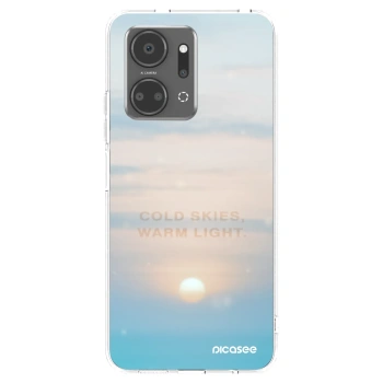 Picasee silikónový prehľadný obal pre Honor X7a - COLD SKIES