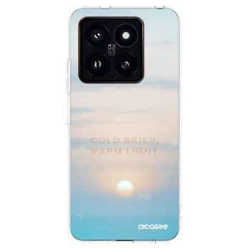 Picasee silikónový prehľadný obal pre Xiaomi 14 Pro - COLD SKIES