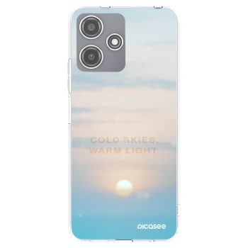 Picasee silikónový prehľadný obal pre Xiaomi Redmi 12 5G - COLD SKIES