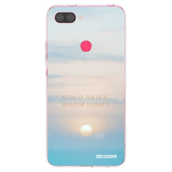 Picasee silikónový prehľadný obal pre Xiaomi Mi 8 Lite - COLD SKIES