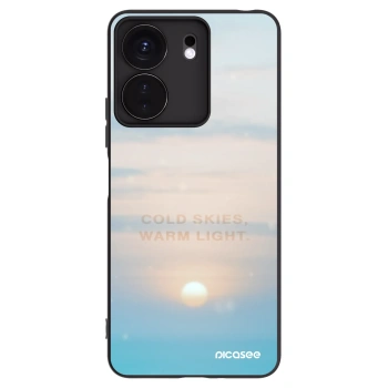 Picasee silikónový čierny obal pre Xiaomi Redmi 13C 4G - COLD SKIES