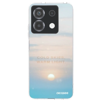 Picasee silikónový prehľadný obal pre Xiaomi Poco X6 - COLD SKIES