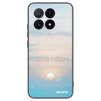 Picasee silikónový čierny obal pre Xiaomi Poco X6 Pro - COLD SKIES