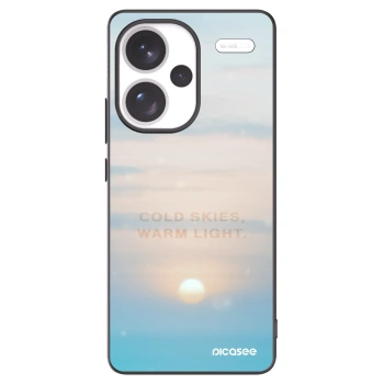 Picasee silikónový čierny obal pre Xiaomi Redmi Note 13 Pro+ 5G - COLD SKIES