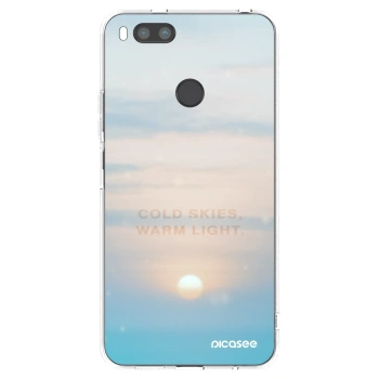 Picasee silikónový prehľadný obal pre Xiaomi Redmi Note 11S 5G - COLD SKIES