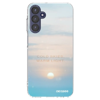 Picasee silikónový prehľadný obal pre Samsung Galaxy A15 A155F 4G - COLD SKIES
